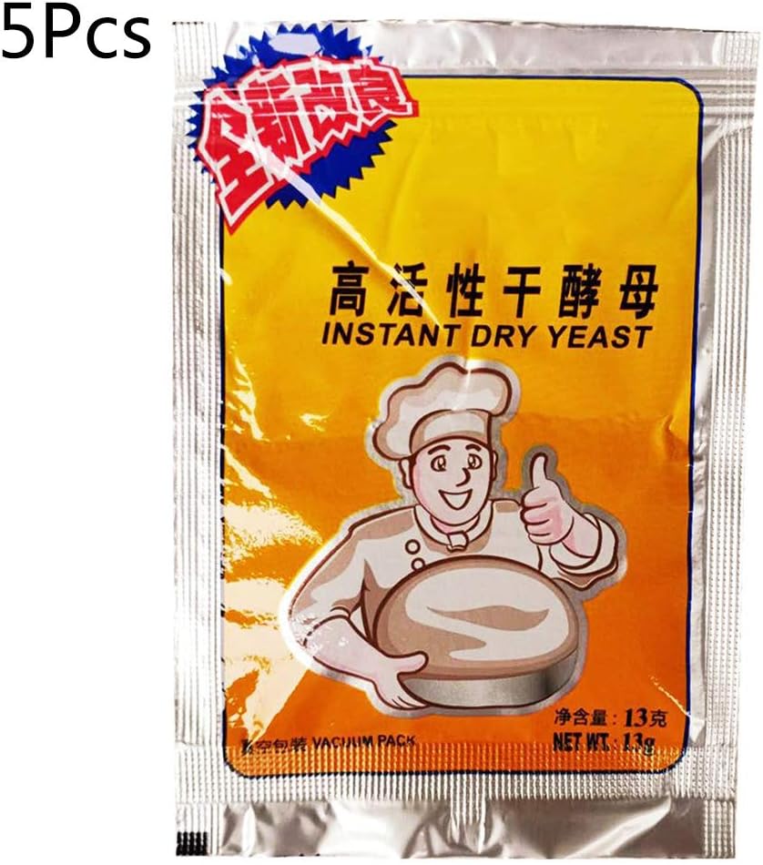 DENGHENG 65g Bread Yeast Active Dry Yeast High Glucose Tolerance Kitchen Baking Supplies