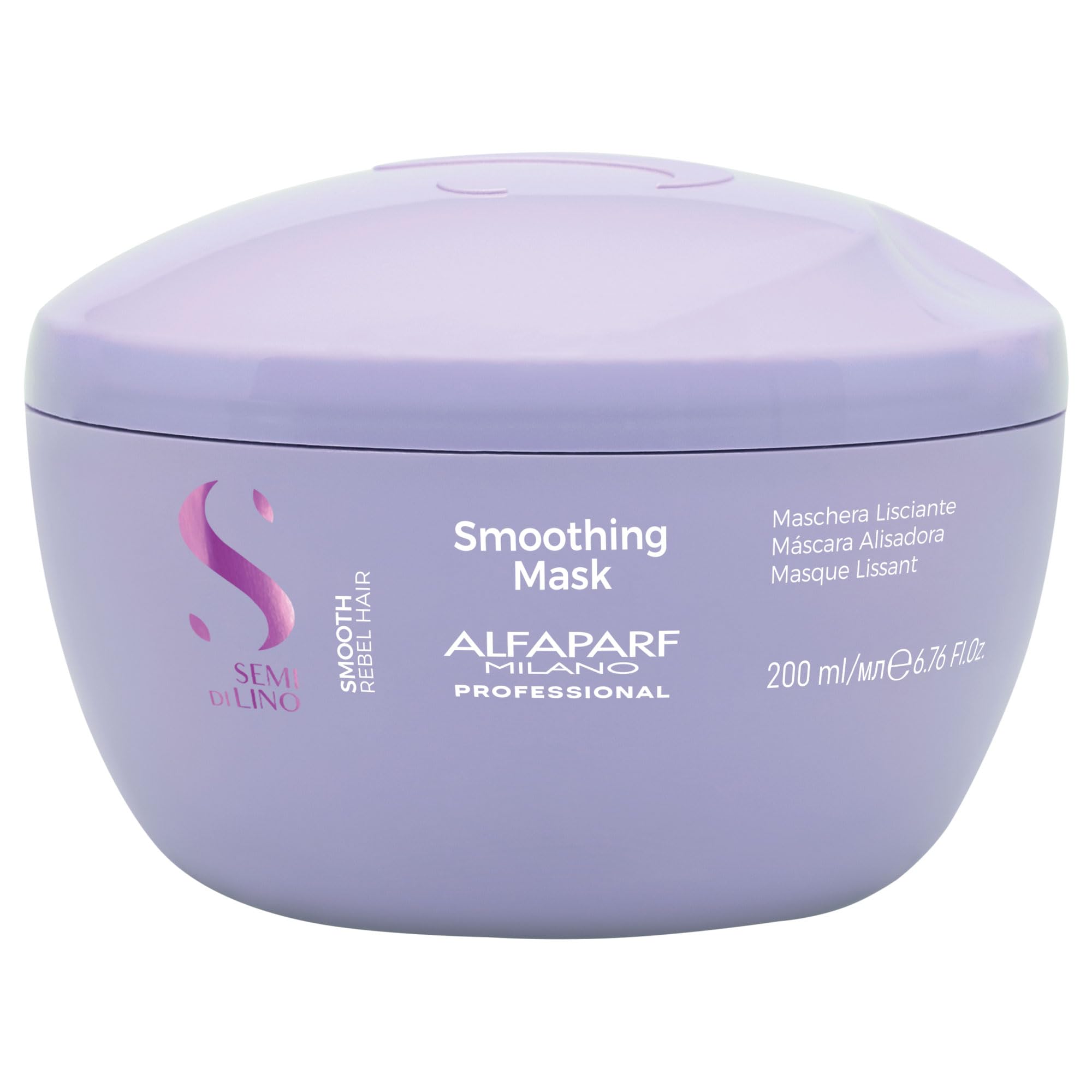 Alfaparf Semi di Lino Smoothing Smoothing Mask 200 ml - Unruly Hair