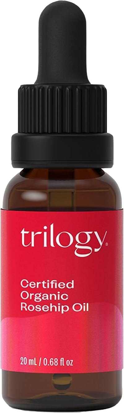 Trilogy Certified Organic Rosehip Oil 20ml USDA Cold Pressed For Skin