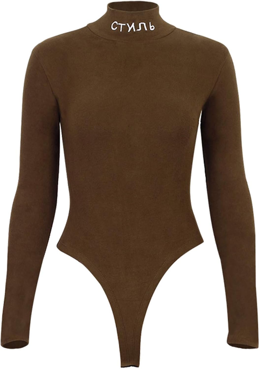 Ivan Johns Clothing Turtleneck Bodysuits Spring Autumn Women Long Sleeve High Neck Skinny Russian Letter Embroidery Bodysuit At Amazon Women S Clothing Store Ivan Johns Clothing Turtleneck Bodysuits Spring Autumn Women Long Sleeve High Neck Skinny Russian Letter Embroidery Bodysuit At Amazon Women S Clothing Store