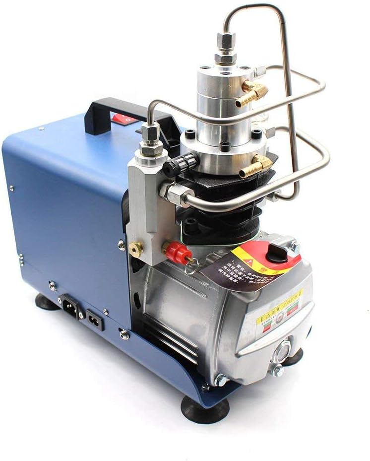 lquide Electric High Pressure Air Compressor System, 30MPa PCP Air Gun Rifles Cylinder, 4500 PSI Scuba Pump Inflator