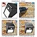 Iextreme 12 LED Solar Lights, Holan Waterproof Motion Sensor Solar Light Outdoor Wall Lights for Garden Patio Step Stair Fence Deck Yard Driveway, 4 Pack ¡­