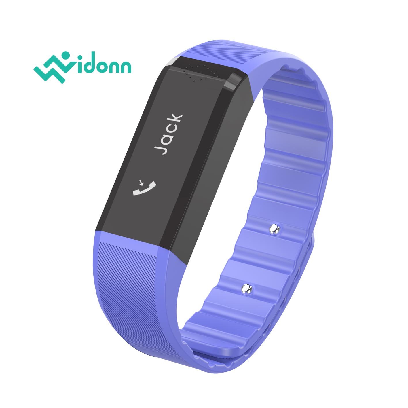 VIDONNSmart Bracelet X6 (BLUE) IP65 Water Resistant Activity Trackers with OLED Touch Screen, Bluetooth 4.0 Pedometer, Wristband, Sleep Monitor, Call/MSM Reminder for Android/iOS Smartphone