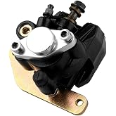 M MATI Rear Brake Caliper 1UY-2580W-01-00 for Yamaha Banshee 350 YFZ350 Warrior 350 YFM350X Wolverine 350 YFM350FX Raptor 660R YFM660R without Parking Brake