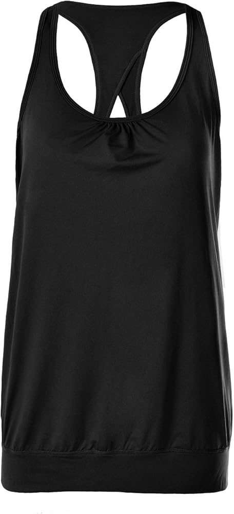 SYROKAN - Camiseta de Fitness Deportiva de Tirantes para Mujer ...