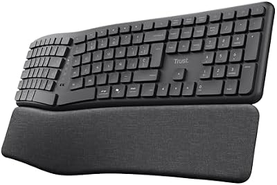 Arvia Spanisches Layout (QWERTY) Ergonomische Tastatur Kabellos