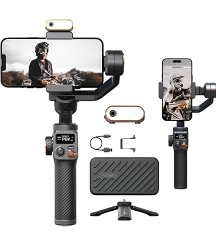Zhiyun Smooth-Q (Preto) Estabilizador cardan portátil de 3 eixos