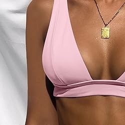 Bathing Suits for Women Deep V Neck Sexy Two Piece