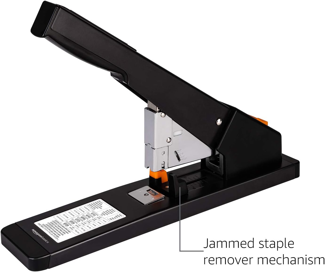 Basics Heavy-Duty Stapler, 210 Sheets : Office Products