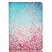 iPad Air 2 Case, Itrendz [Cute Smart Case] Cherry Blossoms PU Leather Flip Case [Card Slot Case] [Magnetic Closure] Stand Smart Cover [Auto Sleep Wake] For Apple iPad Air 2 / iPad 6th Generation