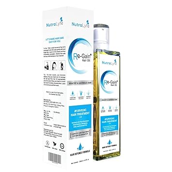 Buy Nutralyfe Re Gain Hair Oil Healthy Lustrous Hair 200 Ml