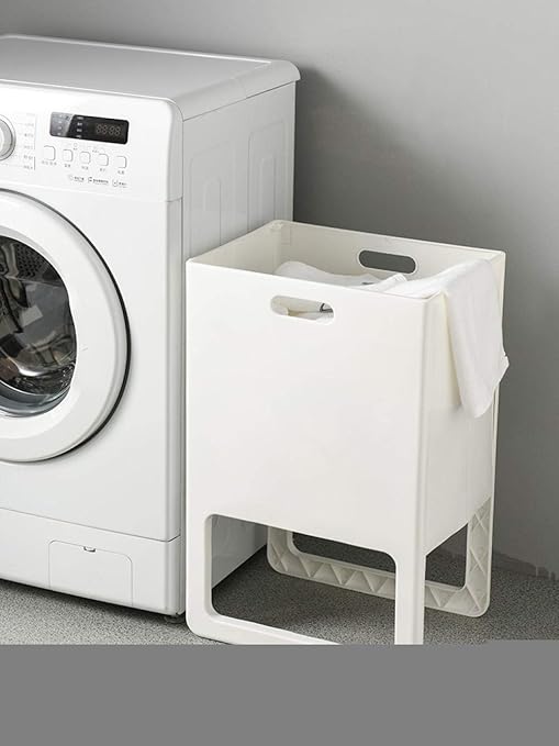 Ykun Cesto Plegable, cesto de plástico para Guardar en la Pared, cesto