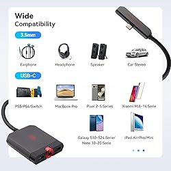 Nubia RedMagic 2-in-1 USB C to 3.5mm Audio