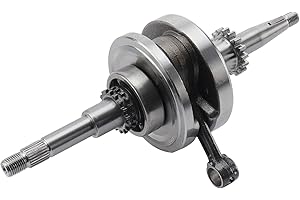 MOFANS 16 Teeth Crankshaft Assembly Fit for Scooter ATV GY6 QMB139 4 Stroke Engines 50cc-80cc