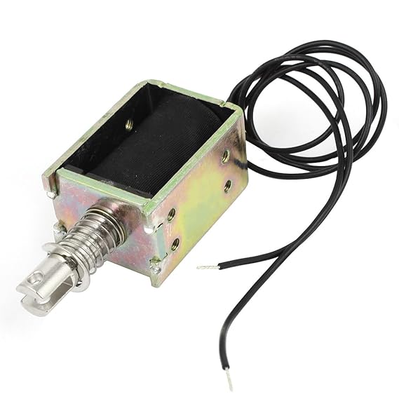 DC 12V Pull Type 10mm 400g Linear Solenoid 11.07W Amazon