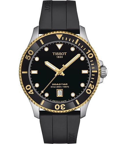 Amazon.com: Tissot Seastar 1000 Quartz GMT : Clothing, Shoes & Jewelry