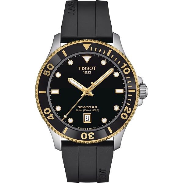 Amazon.com: Tissot Seastar 1000 Quartz GMT : Clothing, Shoes & Jewelry