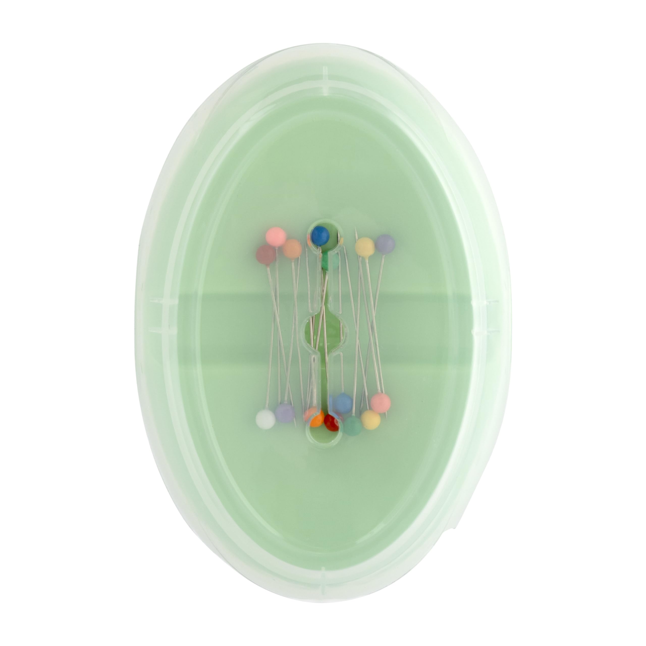 Dritz Ultimate Magnetic, Assorted Colors: Blue, Purple & Green, 1, 15 Ball Pin Caddy