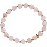 Alex and Ani Clear Quartz Healing Stone Stretch Bracelet