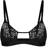 NEGATIVE Underwear – Eyelet Lace Cutout Bra – Wireless Bralette for Women – Our Most Minimal Cut