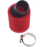 Filtro Aria In Schiuma Piegato Da 32mm Per Minimoto Quad ATV Dirt Bike 50cc 110cc – Rosso