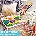 Acrylic Paint Brush Set of 15 – Best Oil Watercolor Gouache Paint Brushes - Face Body Paint Brushes Kit - Artist Brush Set - Art Paint Brushes - Paintbrushes for Kids Beginners Teens Men Women Adults