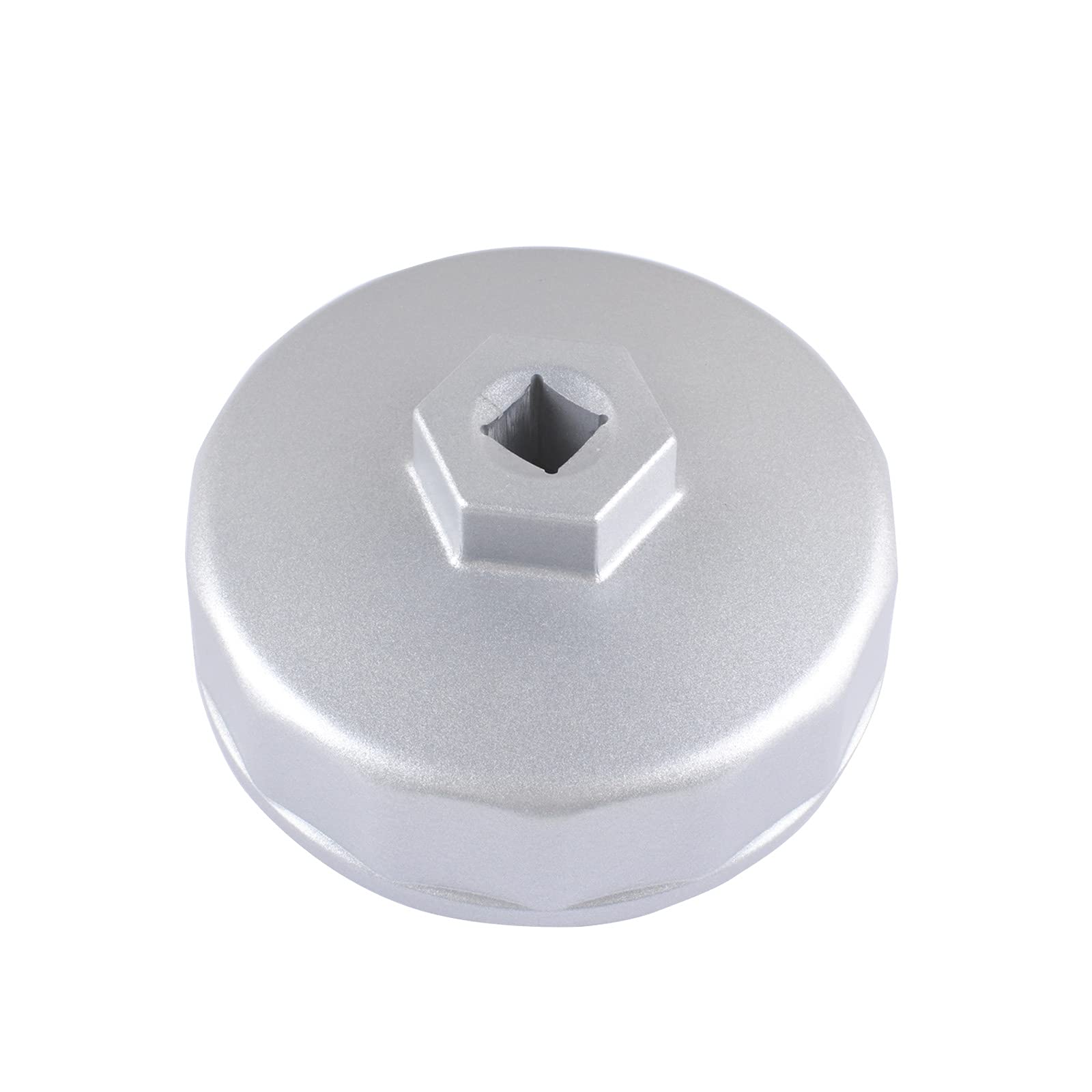 Wadoy Oil Filter Wrench 74mm, 14 Flute for 2.3L 2.5L Car Engine - Socket Remover Tool