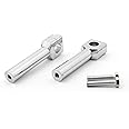 Artudatech 6" Motorcycle Handlebar Handle Riser Set Fit For Harley Davidson 1" Bar Chrome
