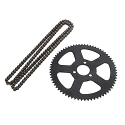 25H 68T 68 Tooth Rear Sprocket + Chain fit for 49CC