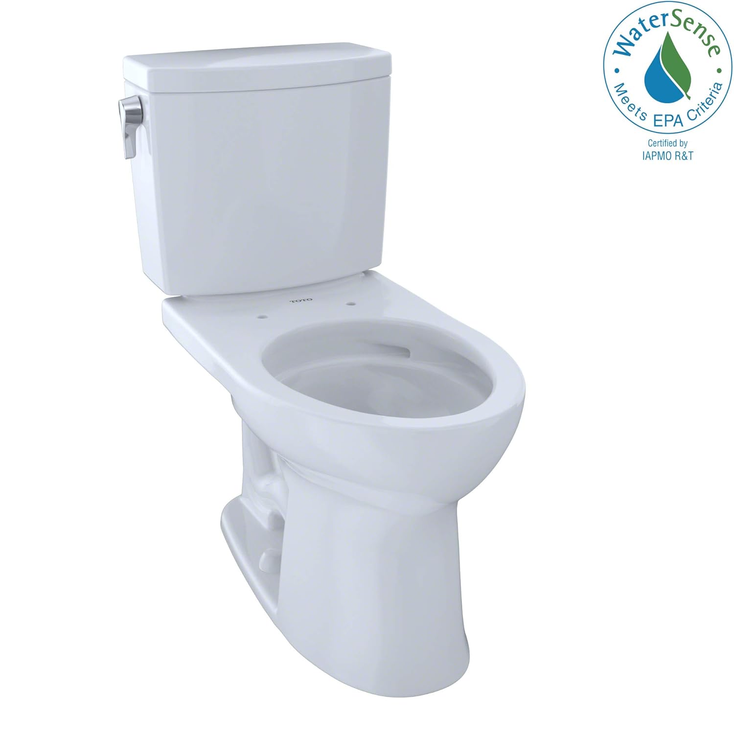 TOTO CST454CUFG#01 Drake II 1G Elongated Bowl and Tank