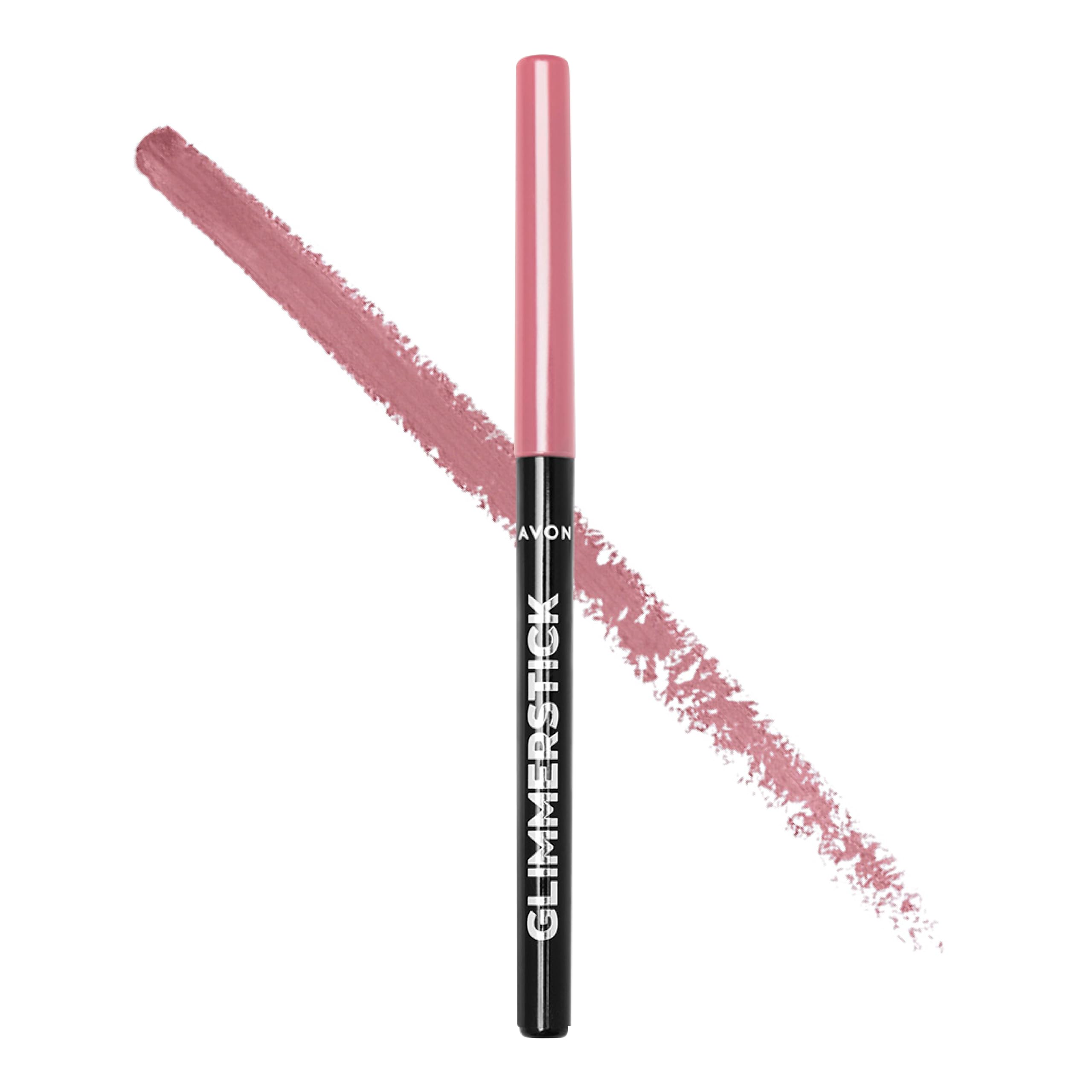 Avon Avon Glimmerstick Lip Liner, Prevents Lipstick From Feathering, Long-Lasting Finish, Defines and Contours, Pink Cashmere — image 1