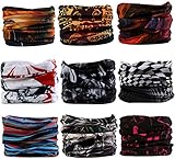 Kingree Outdoor Multifunctional Sports Magic Scarf (9 Piece)