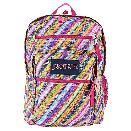 JanSport Big Student Backpack (Multi Texture Stripe)