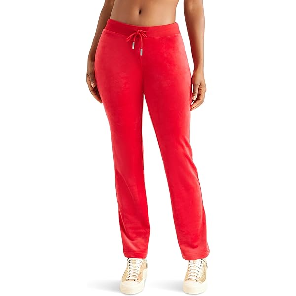 Amazon.com: Juicy Couture Womens Rib Waist Velour Pant W