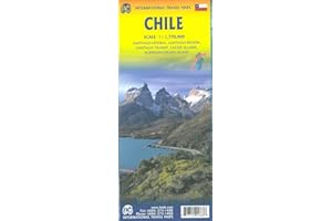 Chile Travel Reference Map 6th Ed. Waterproof