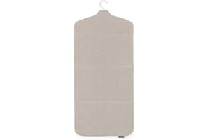 Brabantia - Foldable Steam Board - for High Pressure Clothes Steaming - Solid Heat Resistant Surface - Versatile Hanging Hook - Easier Steaming with Handheld Steamers - 36 x 16 inches - Gray