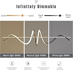 Modern Led Chandeliers for Dining Room, Dimmable