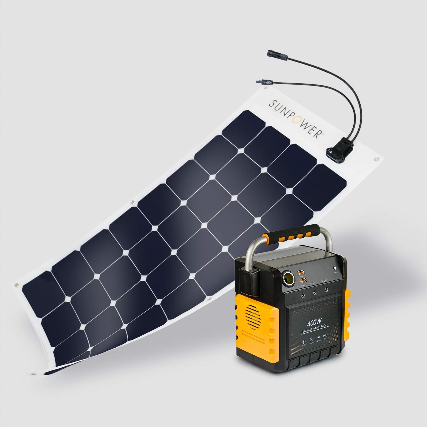 ExpertPower S400 Solar Power Station with 110W SunPower