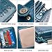 Charmore Womens Wallet RFID Blocking Leather Clutch Multi Card Case Ladies Purse Wristlets