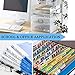 Unismar Compatible Label Tape Replacement for Brother TZe-345 TZe345 TZ345 for PT-D400AD PT-P700 PTD600 PT-D600VP PT-P750W PT2730VP PT-D450 Label Maker, 3/4