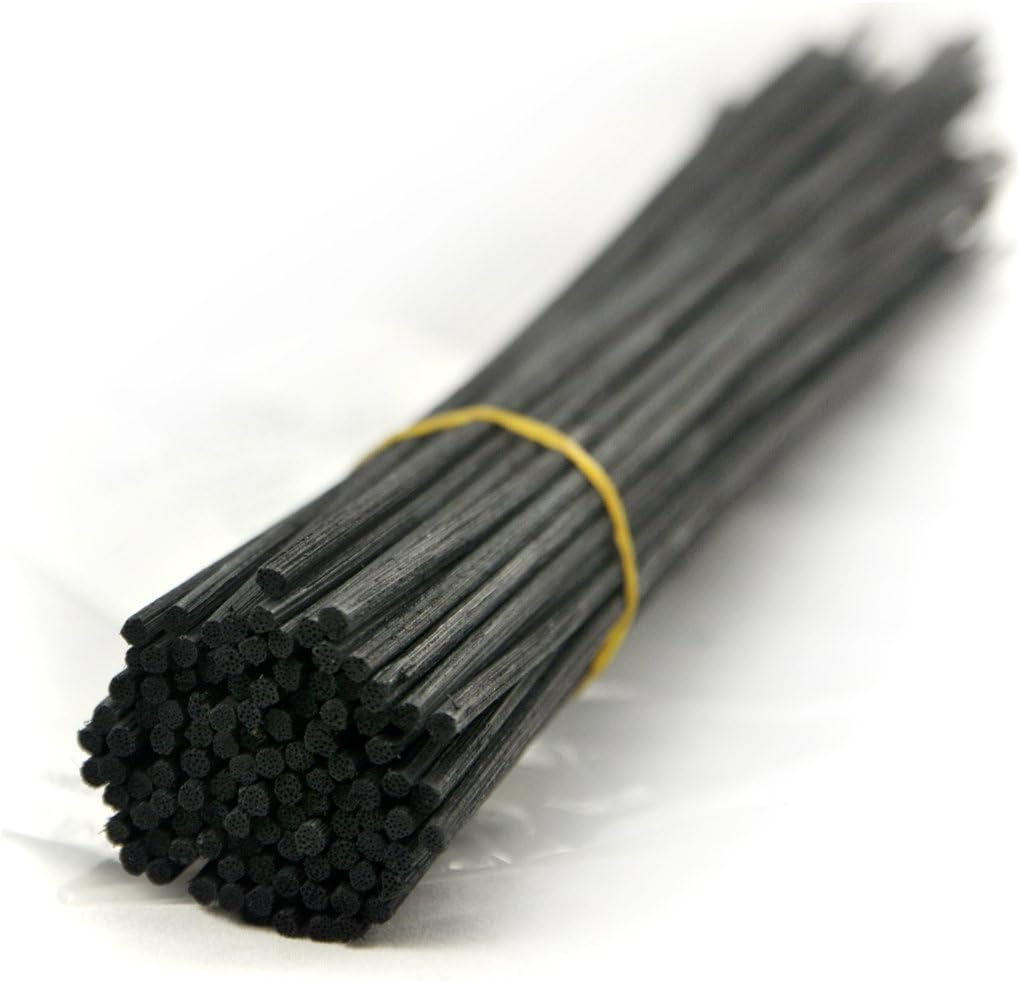 Rattan Reed Diffuser Replacement Stick 30cm(12") X 3mm (Black,100