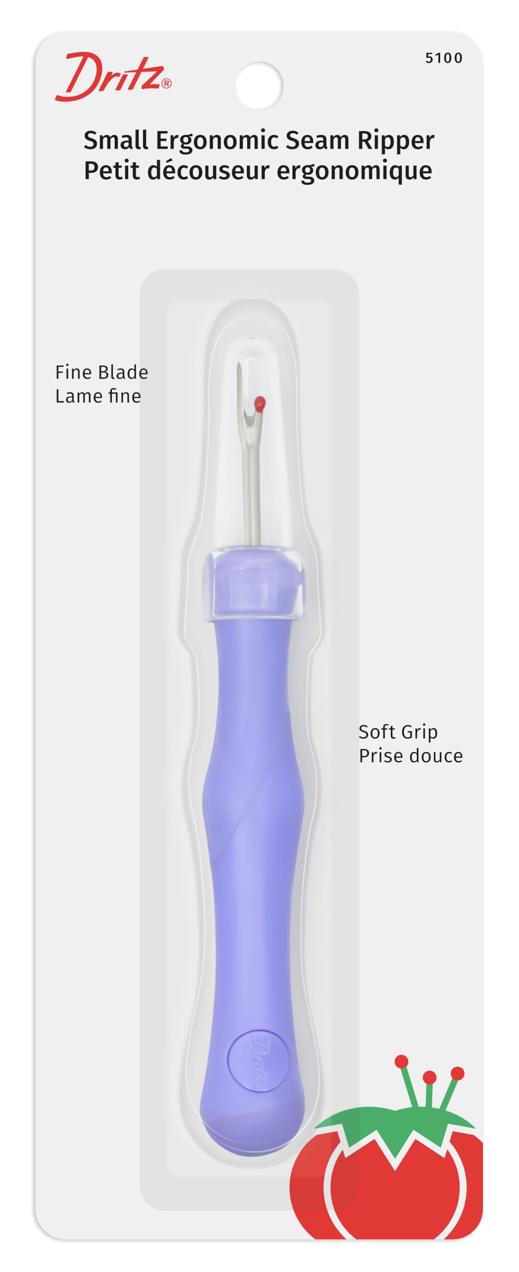 Dritz Ergonomic Seam Ripper-Small, Purple
