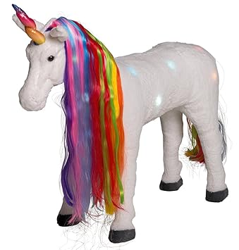Happy People 58063 - Einhorn mit Licht und Sound