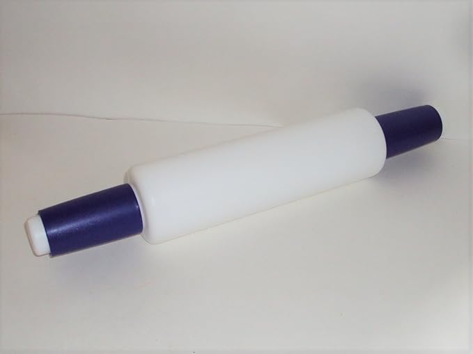 Tupperware Rolling Pin in Blue and White Amazon.co.uk Kitchen & Home