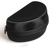 Hard EVA Protective Travel Case Carrying Bag for Uvex Stealth OTG Safety Goggles Anti-Fog/Anti-Scratch Coating S3970DF by Hermitshell