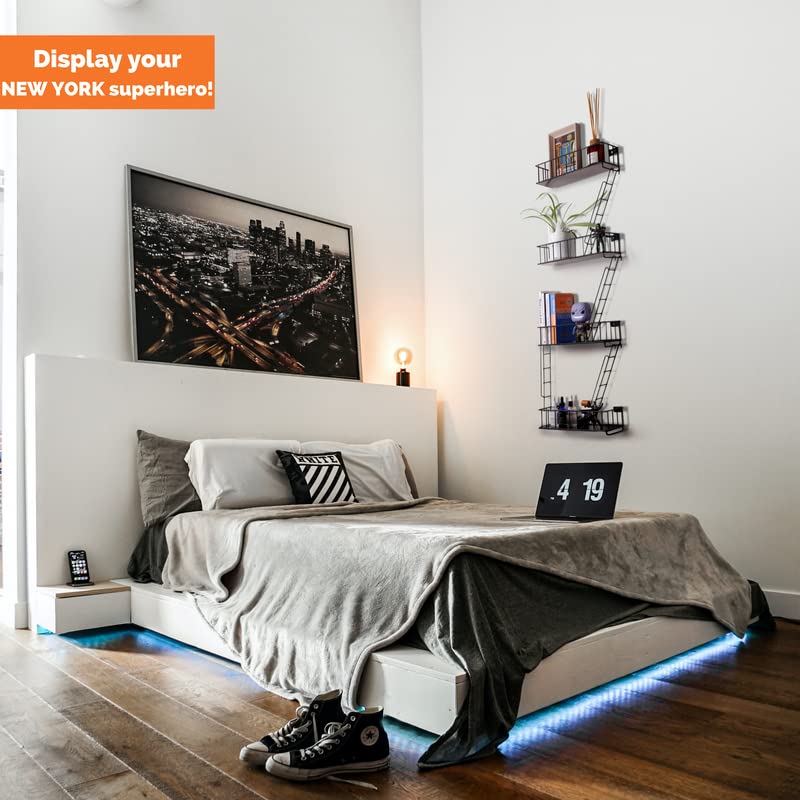 KOTIJOKI Fire Escape Wandregal 4 Etagen - New York Style Metall Regal