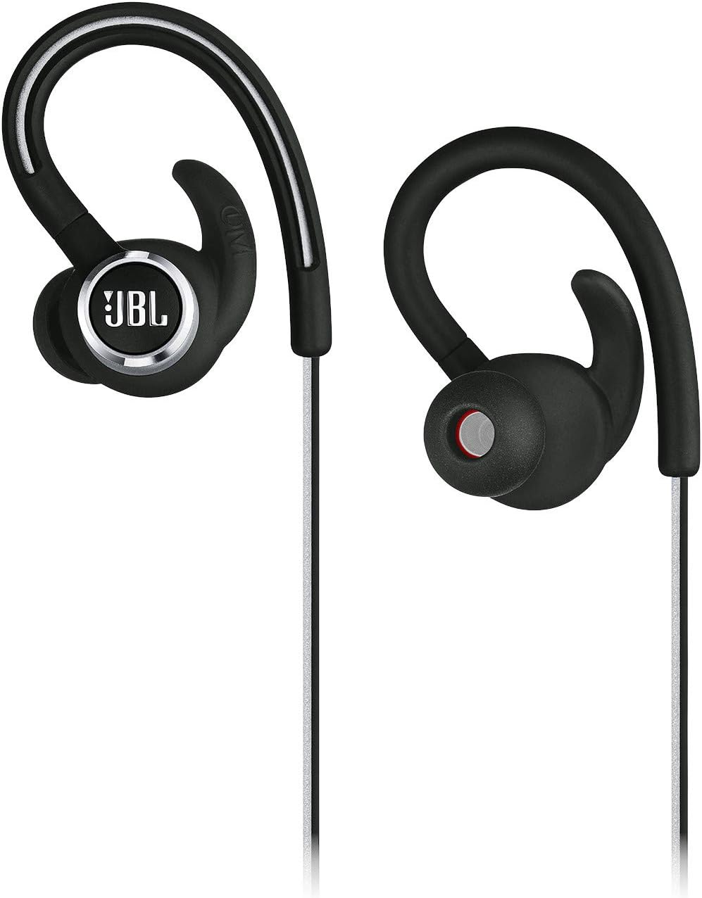 JBL Reflect Contour 2.0, Secure Fit, in-Ear Wireless Sport Headphone with 3-Button Mic/Remote - Black - Image 4