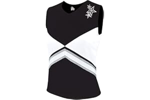 ION Cheer Cheerleading Uniform for Girls - Revolution Shell Top - Adult Sizes