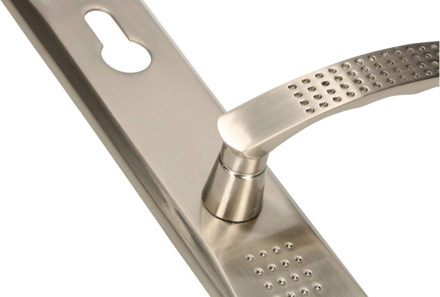 KOTARBAU Türdrücker 90 mm PZ Türgriff Satin Türbeschlag Türklinke