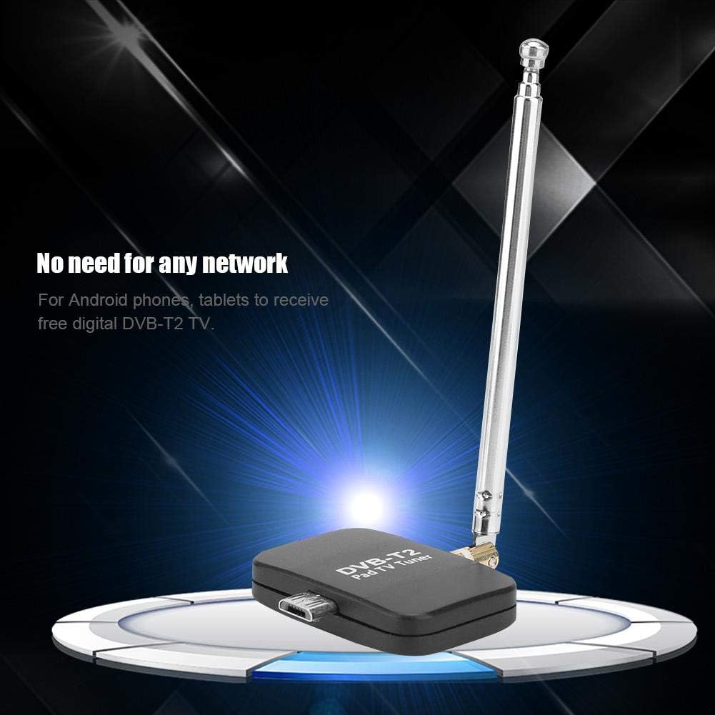 Antenne De Television Dvb T Dvb T2 Recepteur De Television Mobile Avec Double Antenne Cle De Television Tnt Portable Pour Tablette Smartphone Android Amazon Fr High Tech